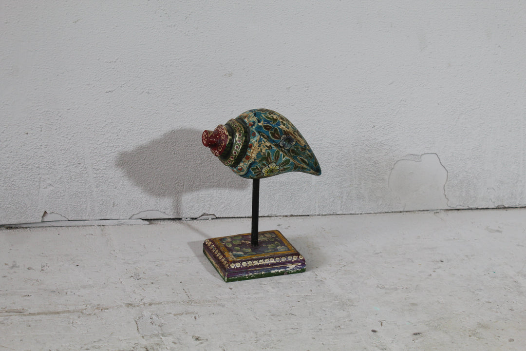 Intricately Designed Mango Wood Statue