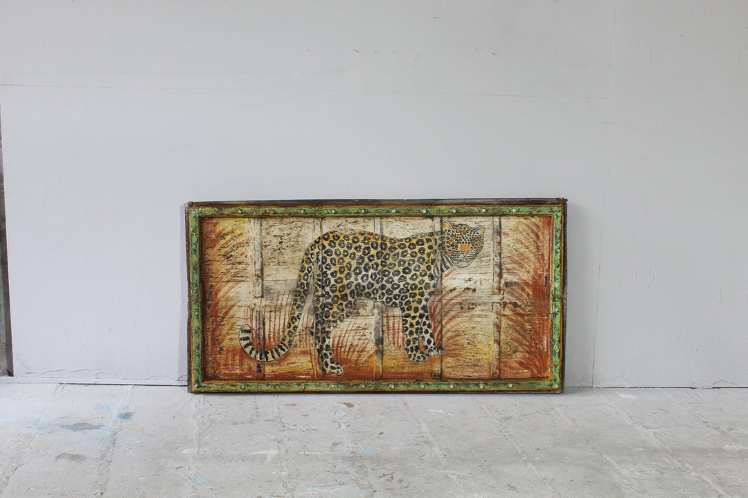 Sustainable and Vintage Wooden Panel