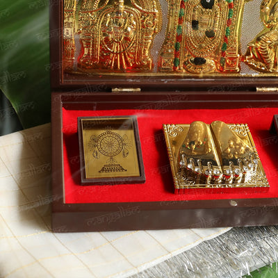 Balaji Pocket Temple (24 Karat Gold Coated) - By Trendia