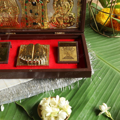 Balaji Pocket Temple (24 Karat Gold Coated) - By Trendia