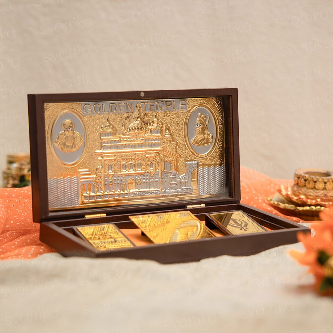 Golden Temple Pocket Temple | 24 Karat Gold Coated - By Trendia