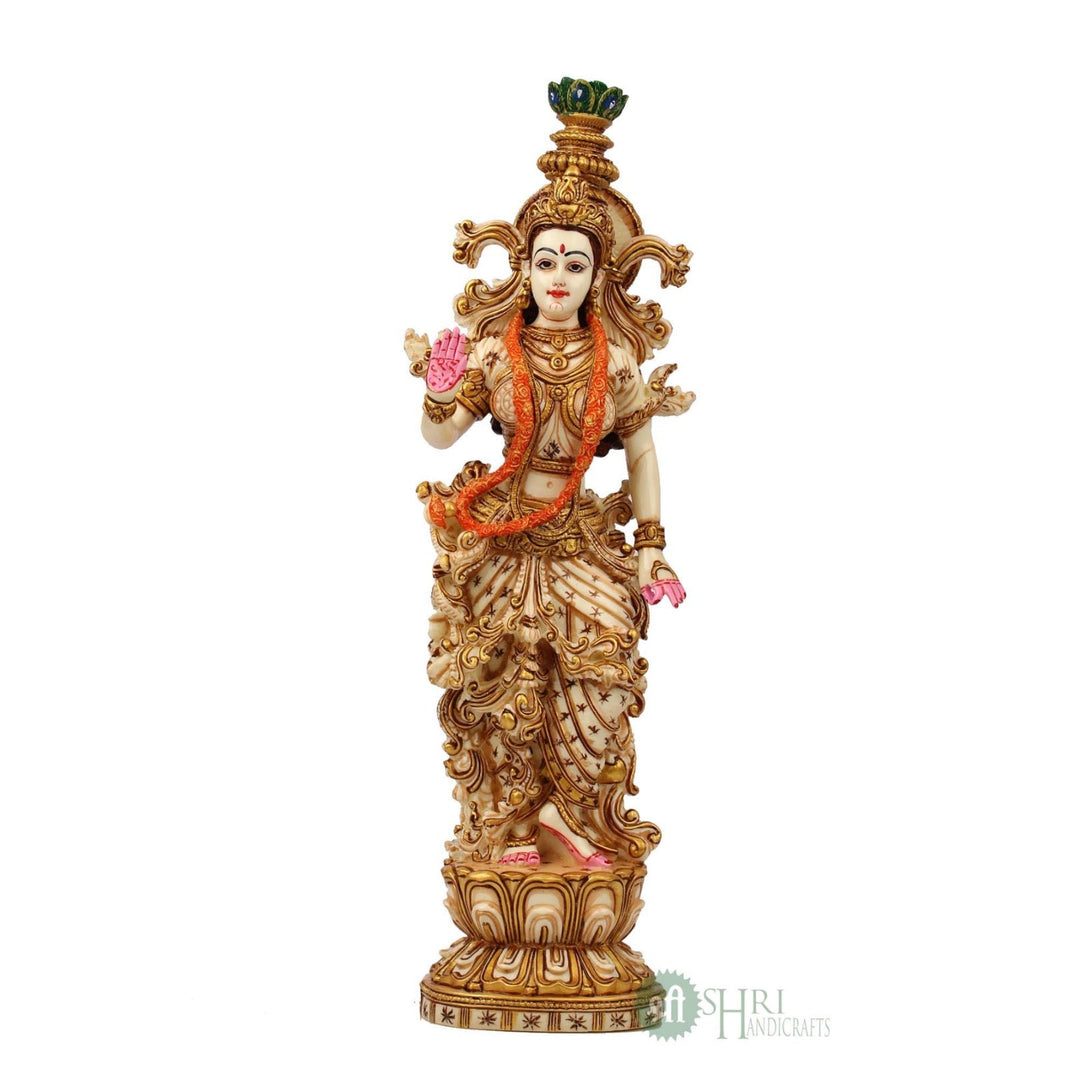 15". RADHA KRISHNA PAIR STANDING PAINTING SET