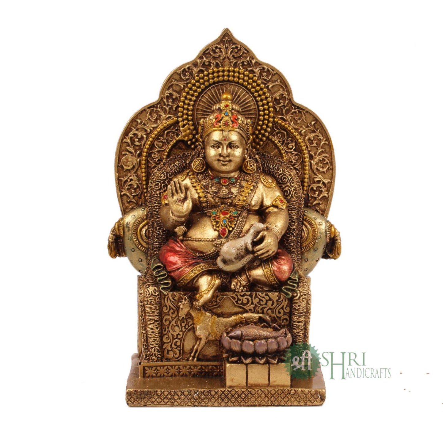 SN-177C-7 (7" KUBER SITTING COPPER PAINTING SN)