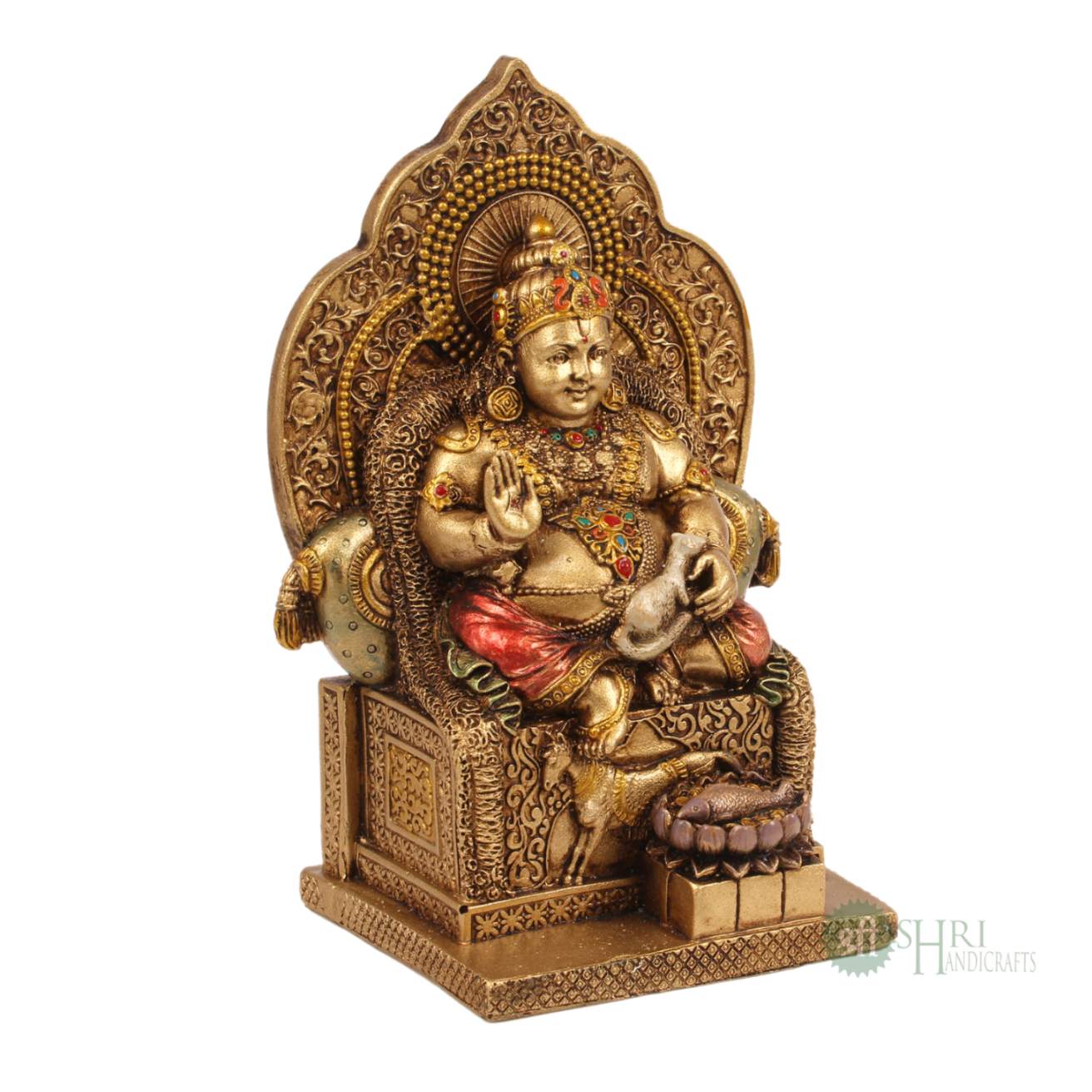 SN-177C-7 (7" KUBER SITTING COPPER PAINTING SN)