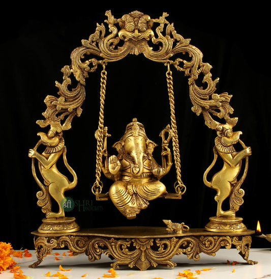 BRASS JHULA GANESH