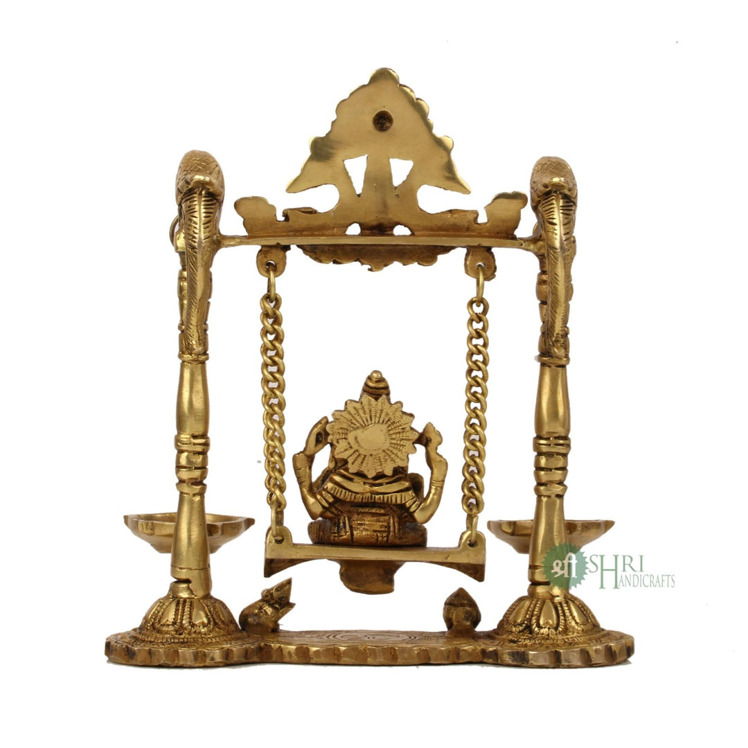 BRASS JHULA GANESH