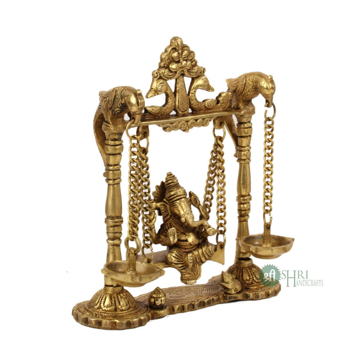 BRASS JHULA GANESH