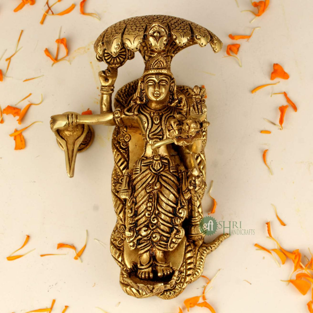 BRASS VISHNU SLEEPING