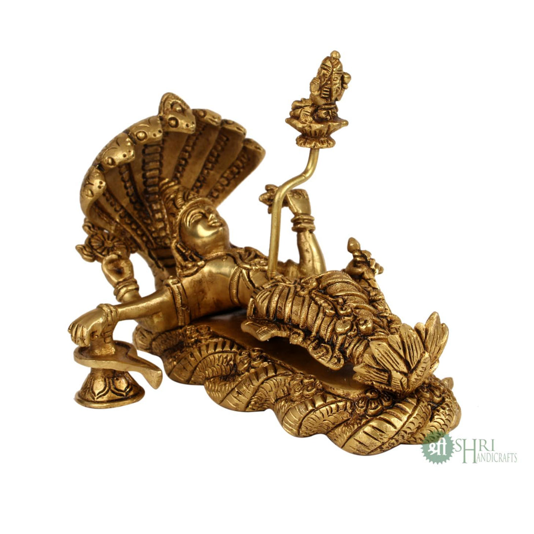 BRASS VISHNU SLEEPING