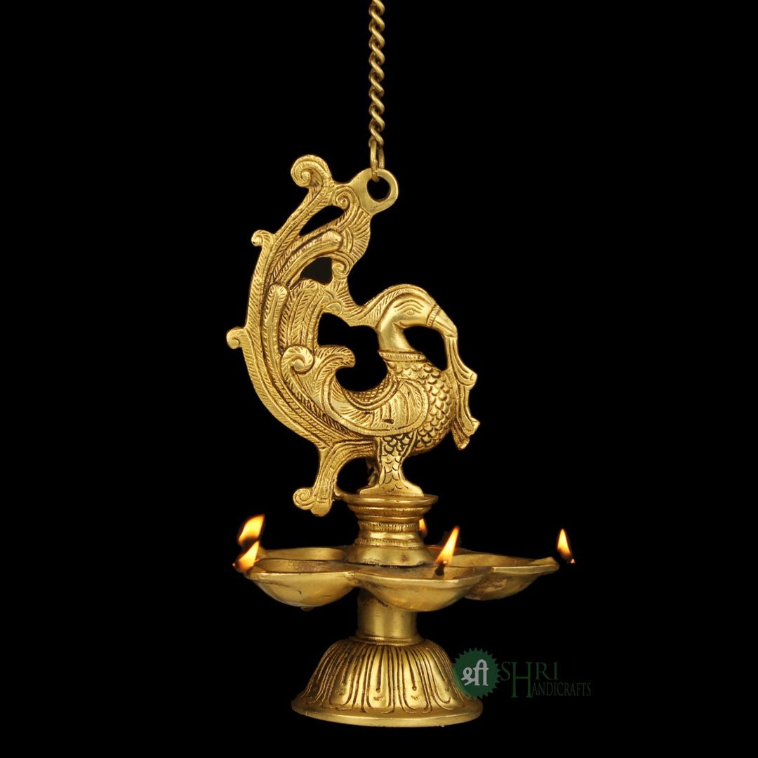 BRASS HANGING DEEPAK