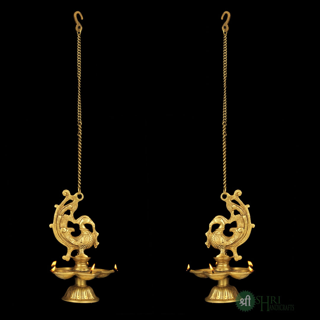 BRASS HANGING DEEPAK