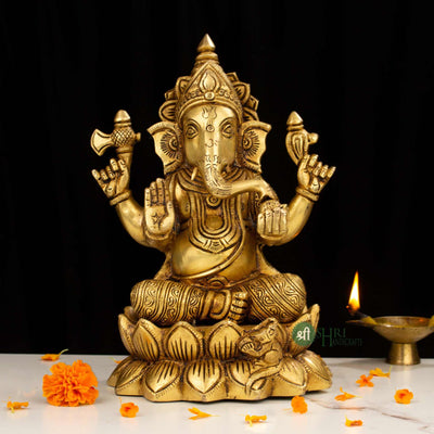 BRASS GANESH