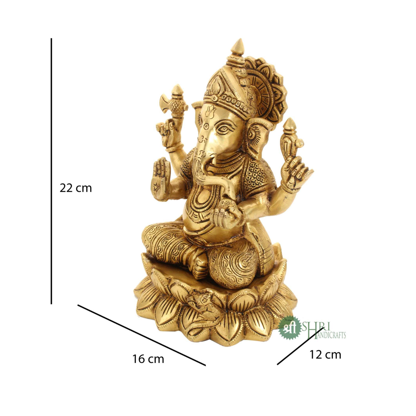 BRASS GANESH