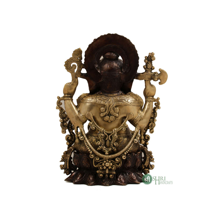 BRASS COLOUR GANESH