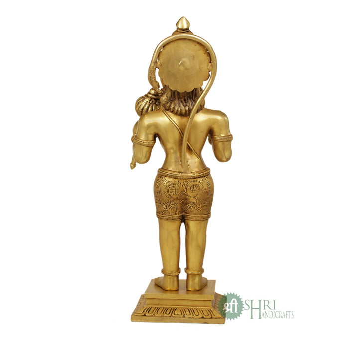 BRASS STANDING HANUMAN