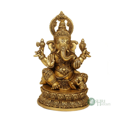 BRASS GANESH