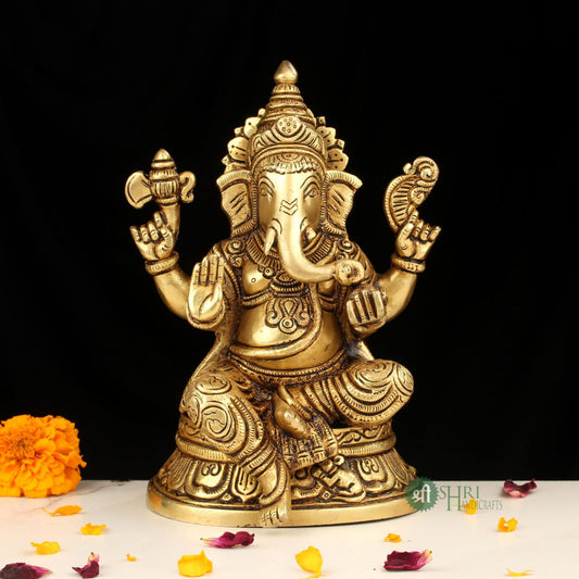 BRASS GANESH