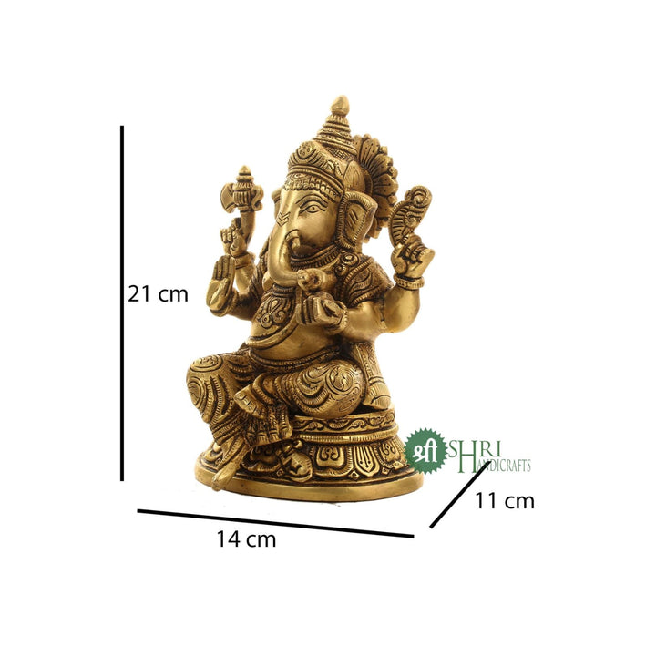 BRASS GANESH