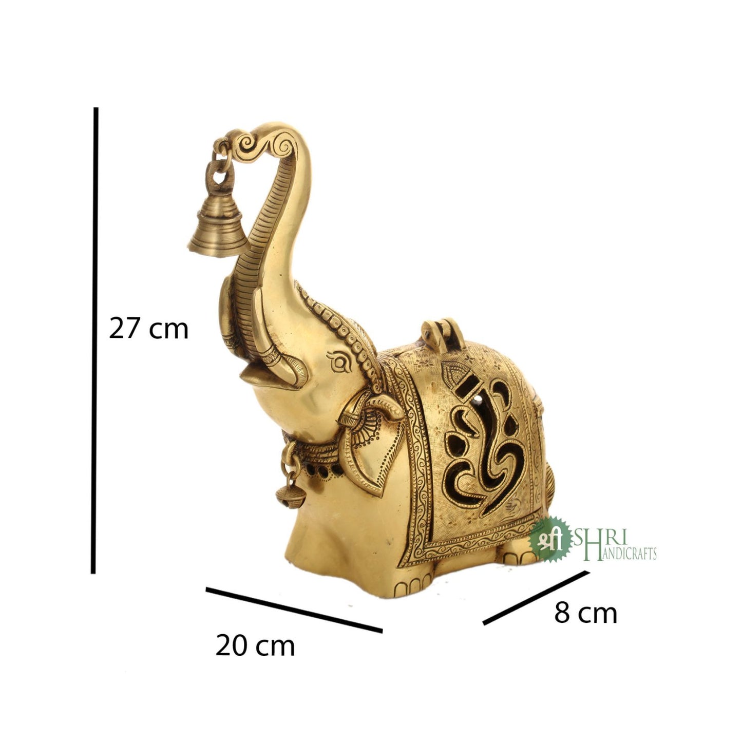 BRASS ELEPHANT DEEPAK