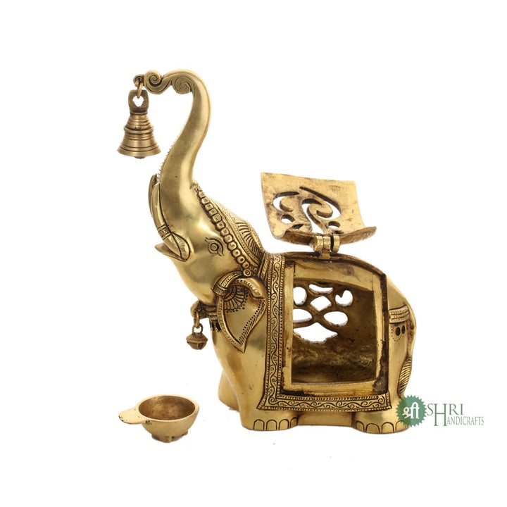 BRASS ELEPHANT DEEPAK