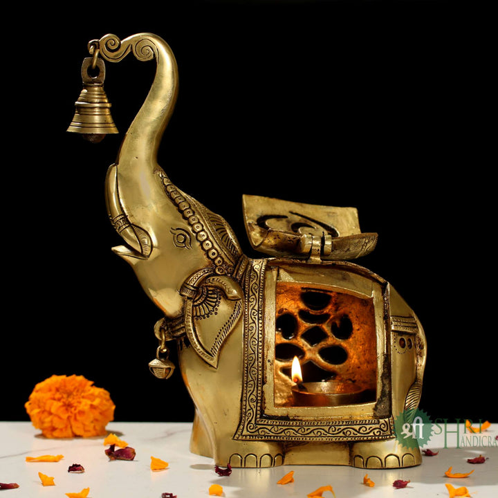 BRASS ELEPHANT DEEPAK