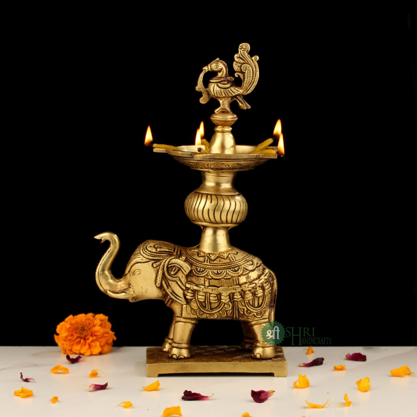 BRASS ELEPHANT UT DEEPAK