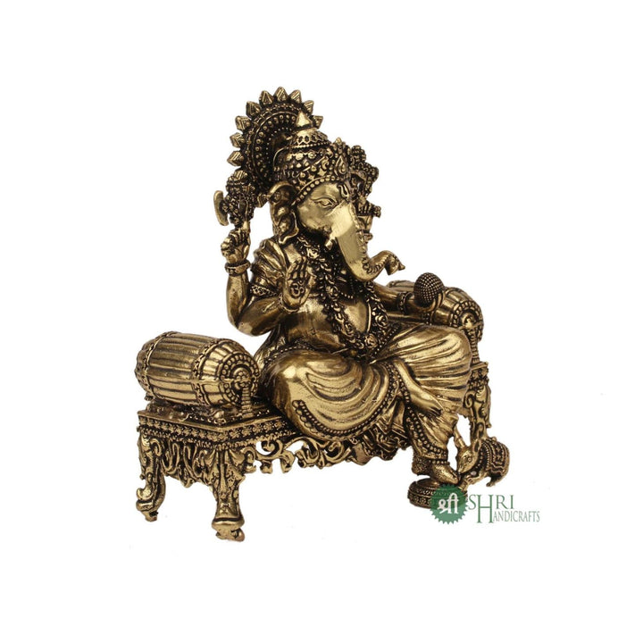 4" BRASS SOFA GANESH BRP