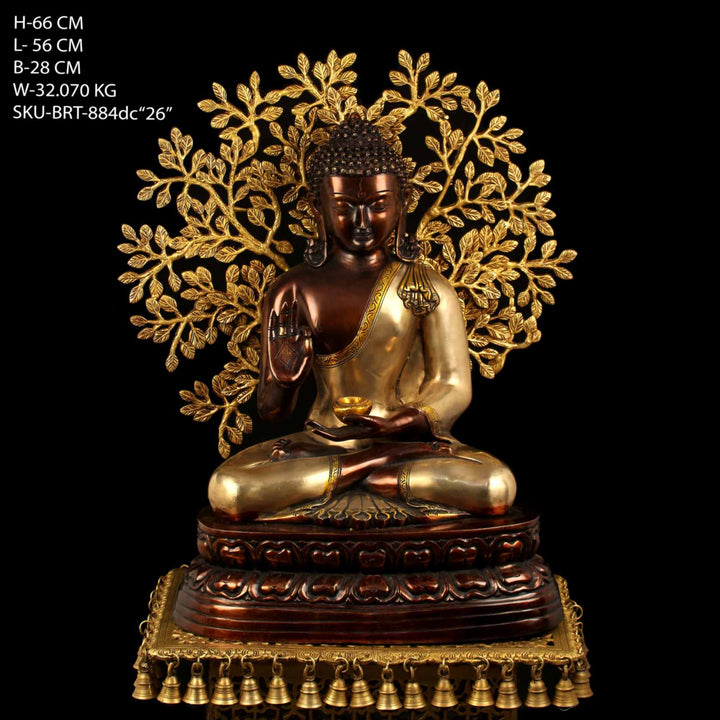 Brass Tree Buddha