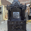 Handmade Teakwood Mandir: Customizable Wooden Home Temple