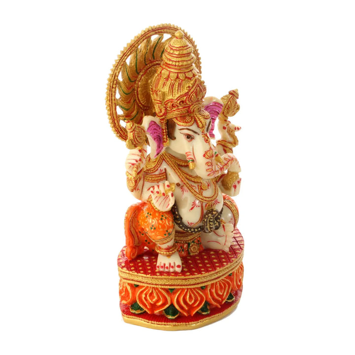 8″ Lord Ganesha Resin Idol
