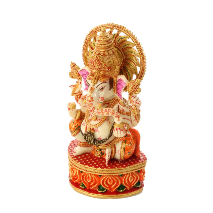 8″ Lord Ganesha Resin Idol