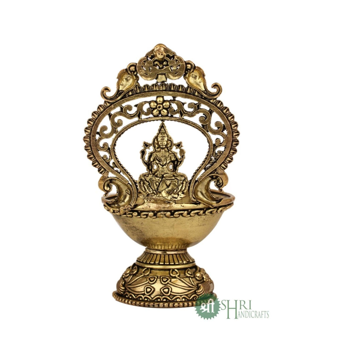 5.5 Inch Brass Laxmi Deepak