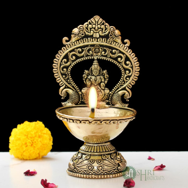 5.5 Inch Brass Laxmi Deepak