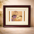 Radha Krishna Wood Art Frame – 13 x 16 Inches