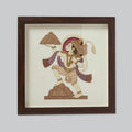 Hanuman Wooden Art Frame – 10 x 10 Inches