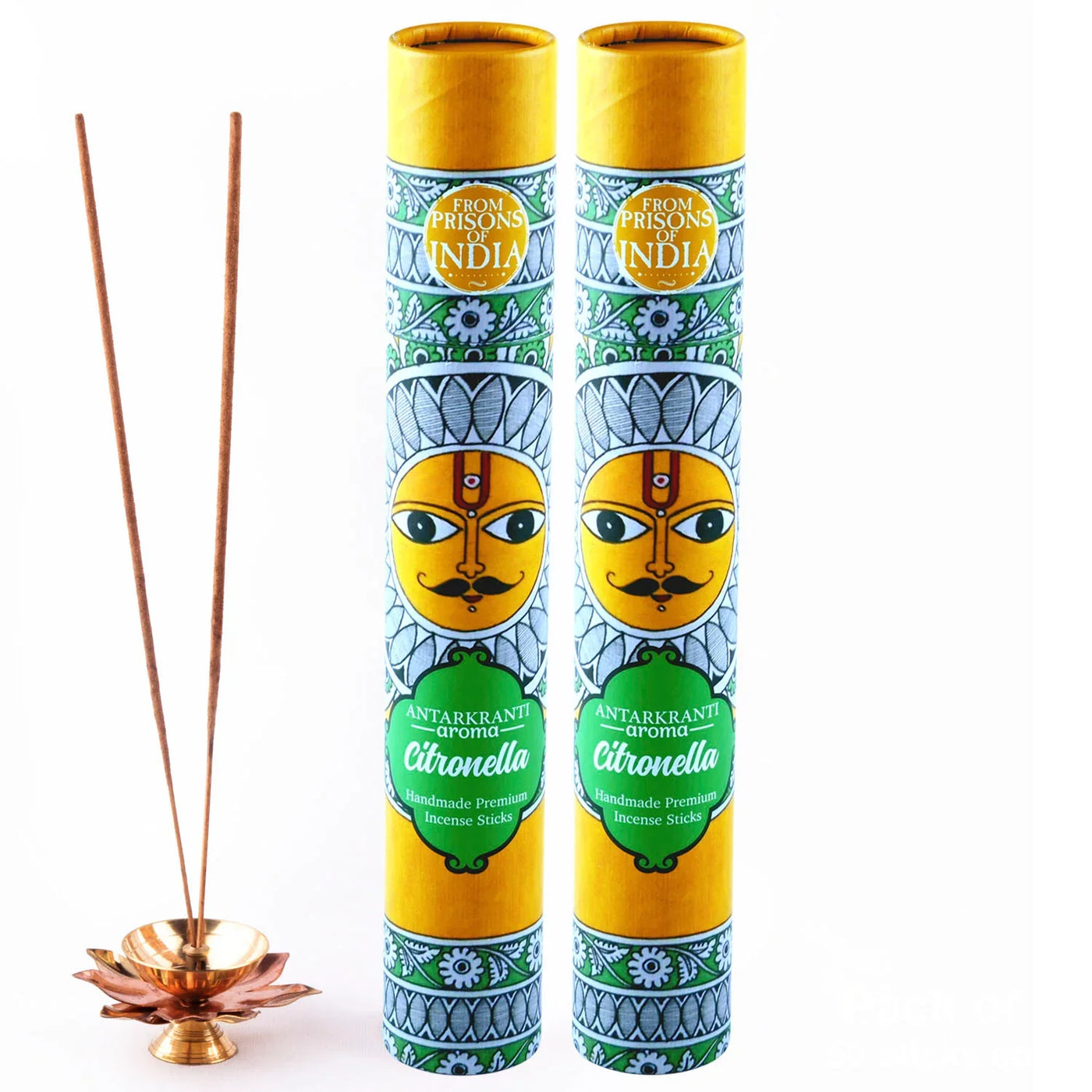 Sacred Life Incense Sticks Citronella - PRISONS OF INDIA