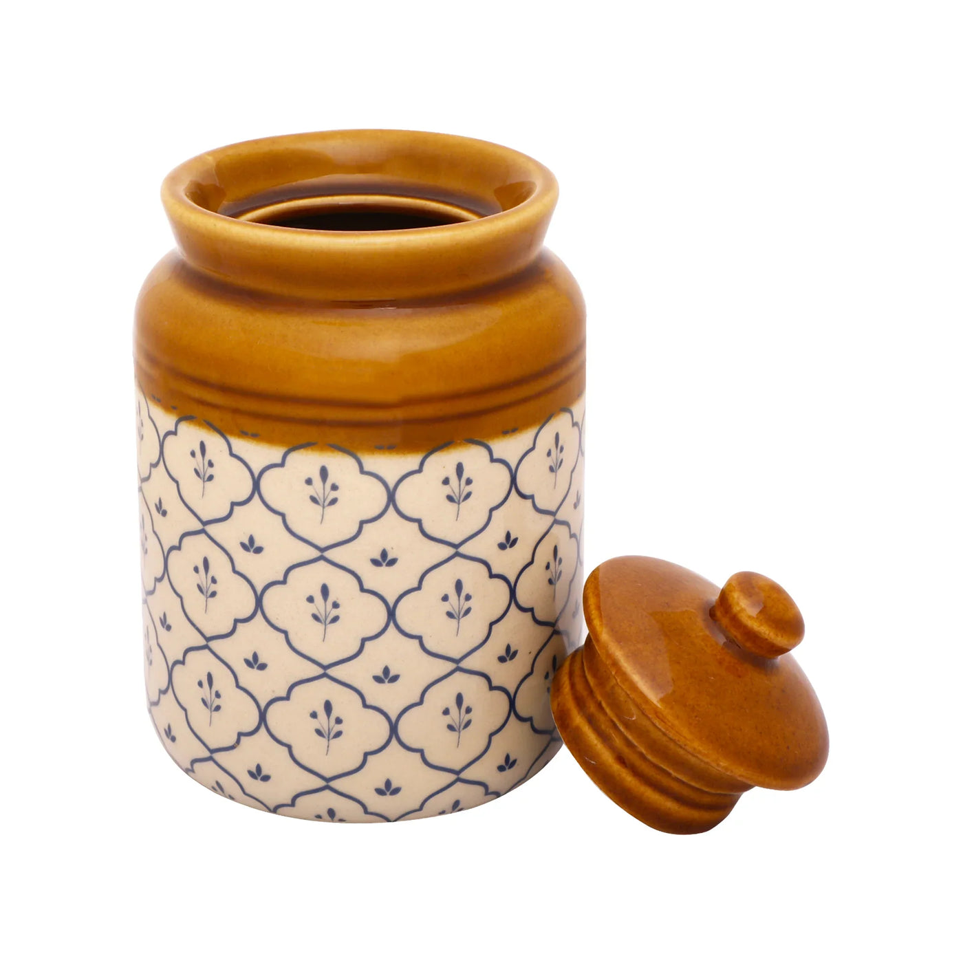 Turkish Ceramic Burnijar Set Of 3 - Ek Do Dhai