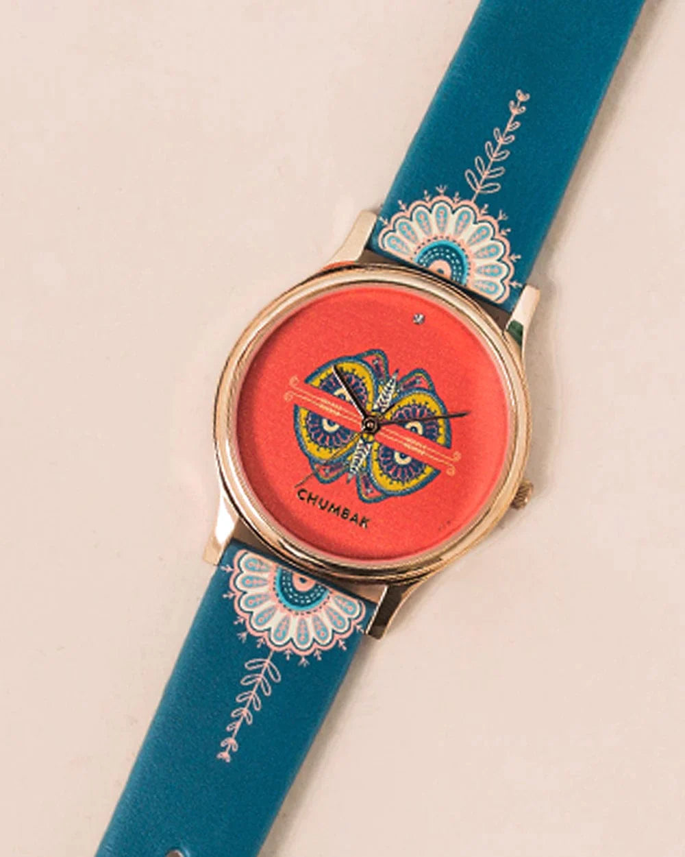 Women's Teal By  Sunny Side Up Wrist Watch - Chumbak