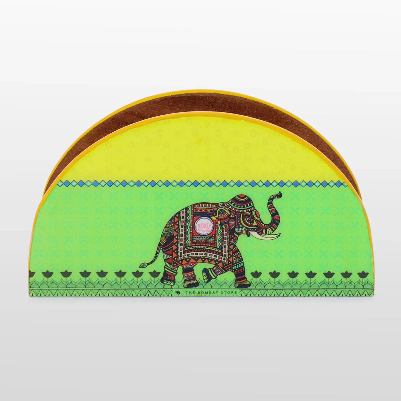 Colourful Elephant Tissue Paper Holder By Trendia Decor