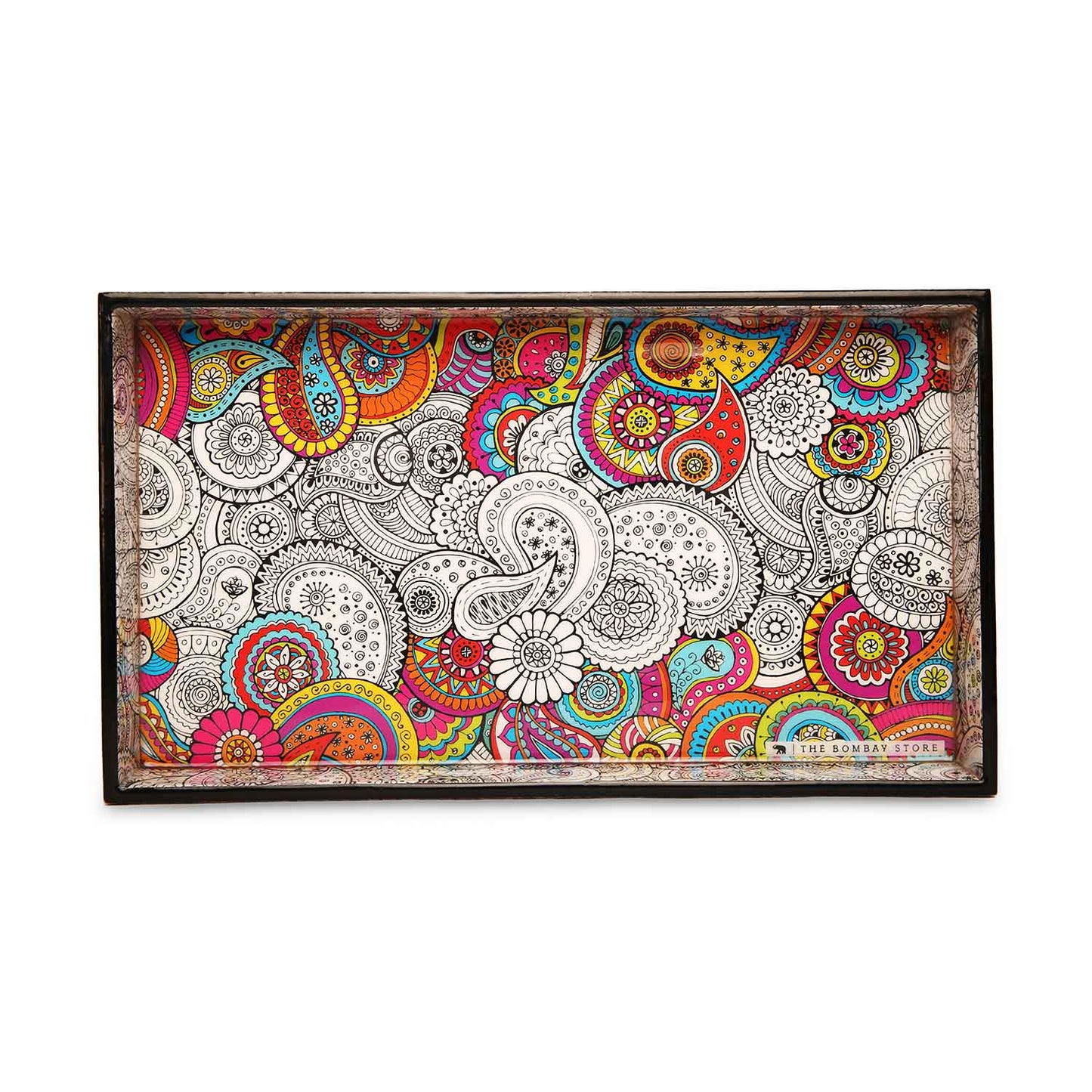 TBS5798 SML TRAY DOODLE MANDALA 14