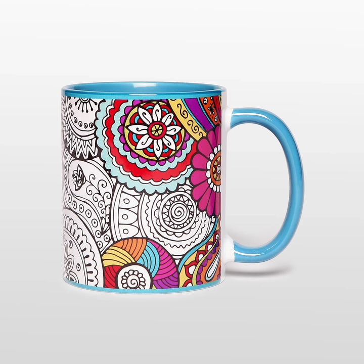 Mandala Design Coffee Mug By Trendia Decor