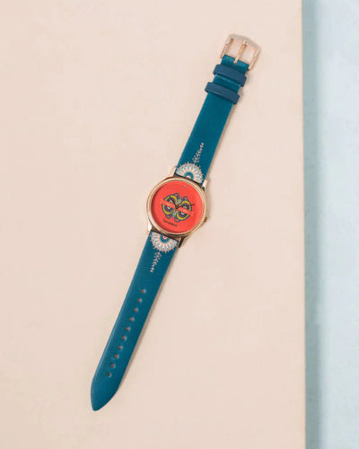 Women's Teal By  Sunny Side Up Wrist Watch - Chumbak