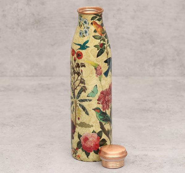 Bird Land Copper Bottle