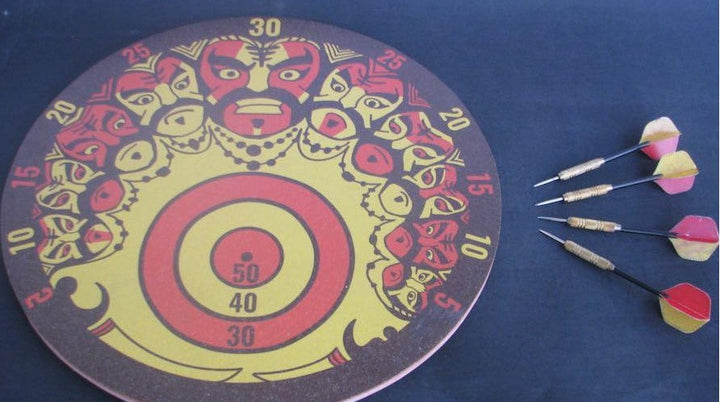 RAVANA WOODEN DARTBOARD - 16"