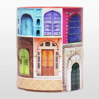 'Dwaar' Printed Ceramic Mug Red By Trendia Decor