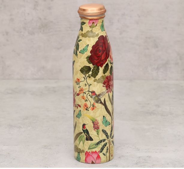 Bird Land Copper Bottle