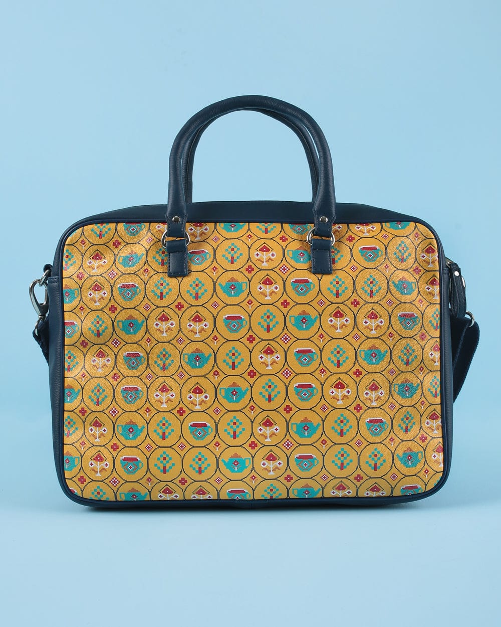 Elephant On Rickshaw Laptop Bag - Chumbak