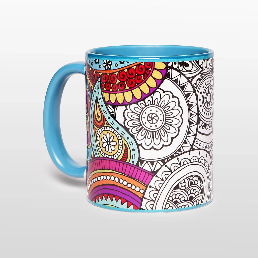 Mandala Design Coffee Mug By Trendia Decor