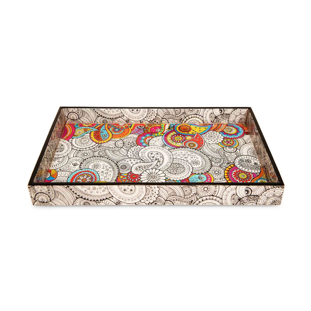 TBS5798 SML TRAY DOODLE MANDALA 14