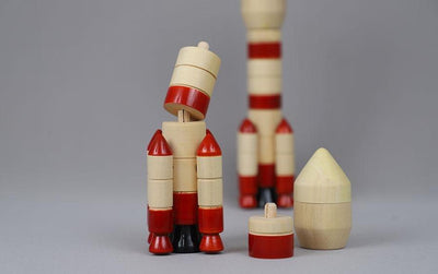 ISRO 4 Stage Rocket | Wooden DIY Model - Indic Inspirations